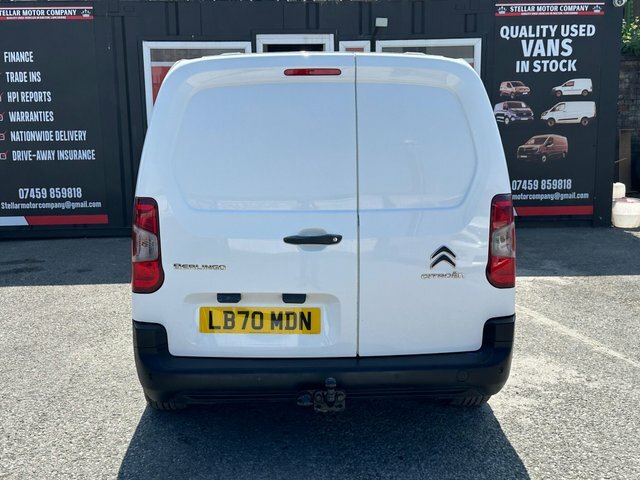 Citroen Berlingo 2020 1.5 Bluehdi 950 Enterprise XL Lwb Euro 6 Ss White #5