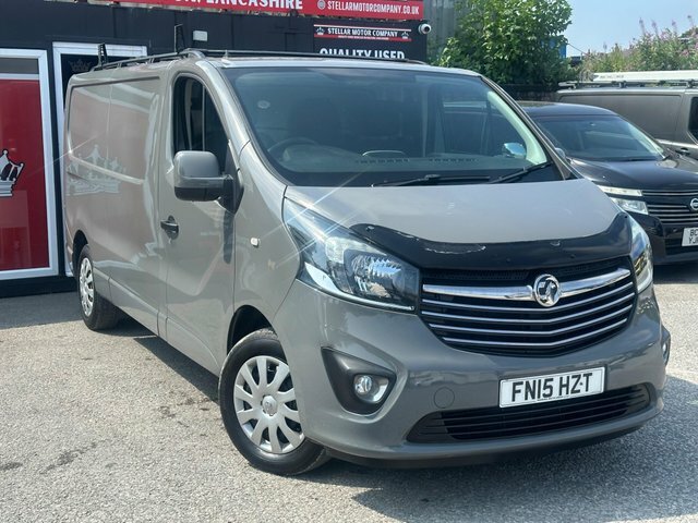 Vauxhall Vivaro 2015 1.6 Cdti 2900 Biturbo Ecoflex Sportive L2 H1 Grey #2
