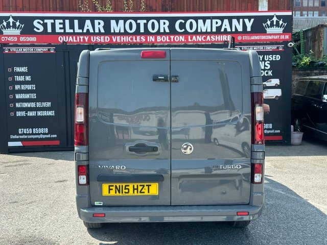 Vauxhall Vivaro 2015 1.6 Cdti 2900 Biturbo Ecoflex Sportive L2 H1 Grey #6