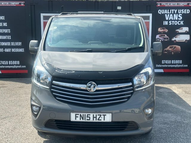 Vauxhall Vivaro 2015 1.6 Cdti 2900 Biturbo Ecoflex Sportive L2 H1 Grey #3