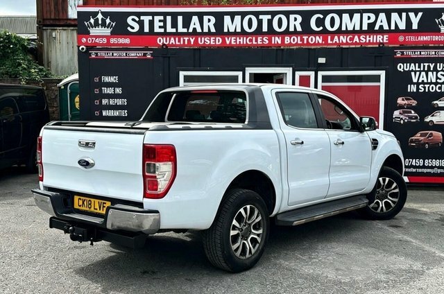 Ford Ranger 2018 2.2 Tdci Limited 1 4Wd Euro 5 White #3