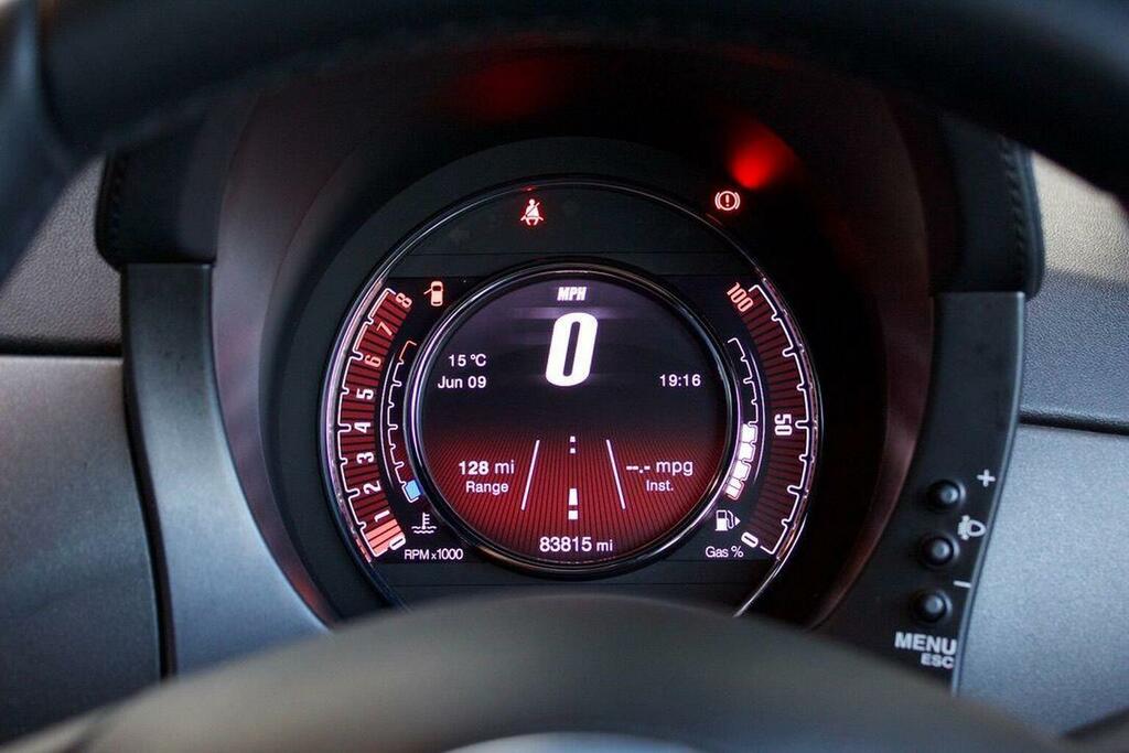 Abarth 595 Hatchback Black #20