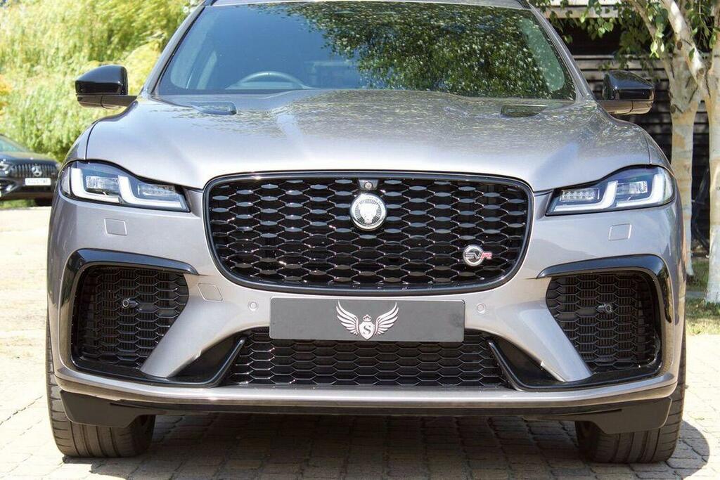 Jaguar F-Pace 5.0 P550 V8 Svr Quickshift Awd Euro 6 Ss GV73UDW Grey #5