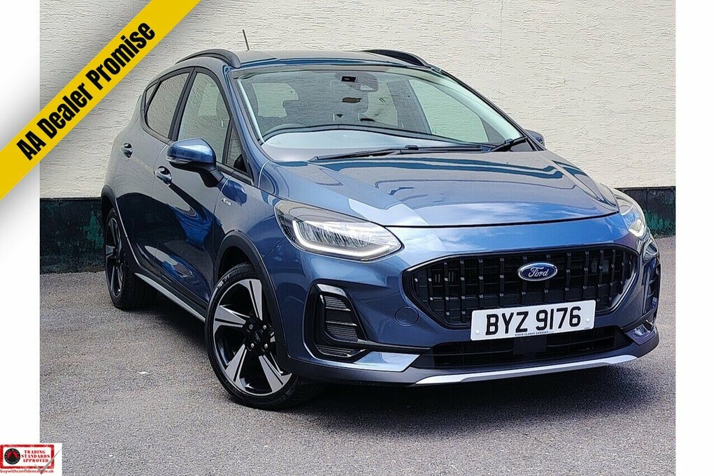 Ford Fiesta T Ecoboost Mhev Active Blue