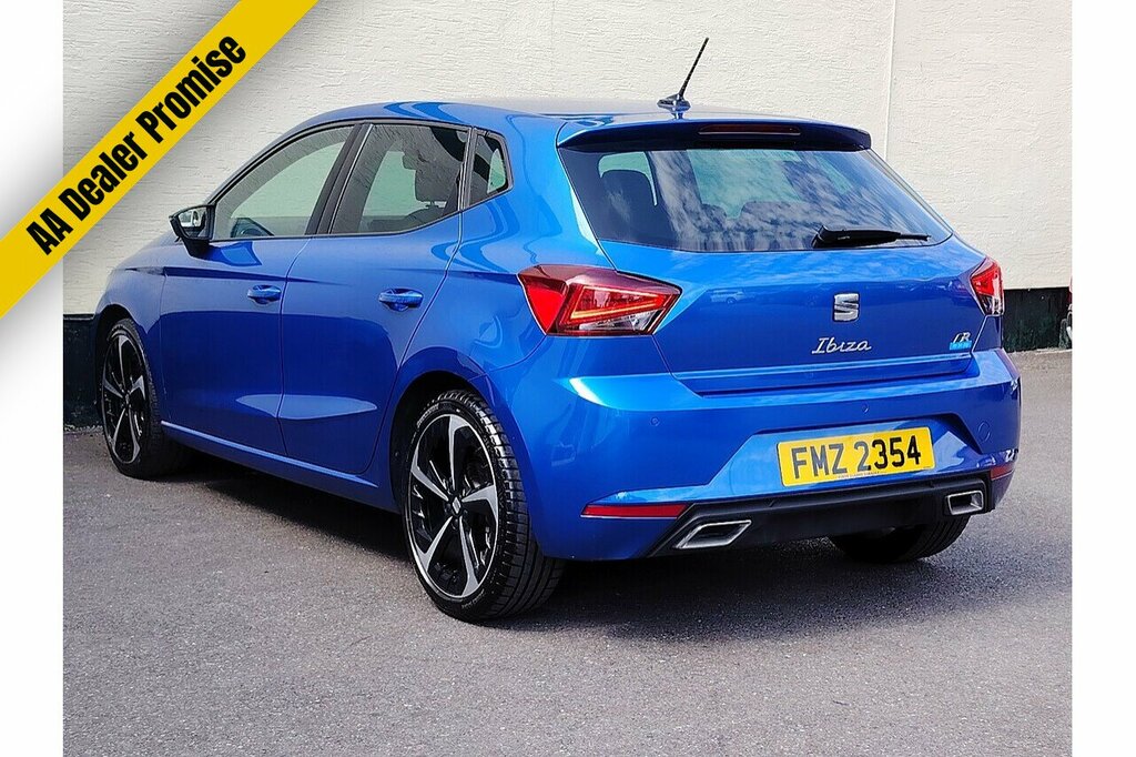 Seat Ibiza Tsi Fr Sport Blue #5