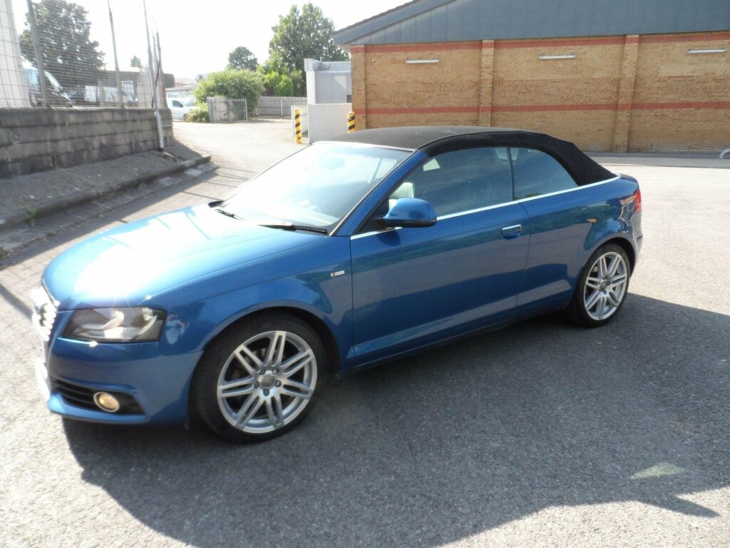 Audi A3 Cabriolet 2.0 Tdi S Line Euro 4 Blue #6