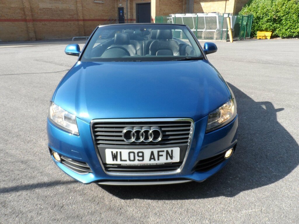 Audi A3 Cabriolet 2.0 Tdi S Line Euro 4 Blue #3
