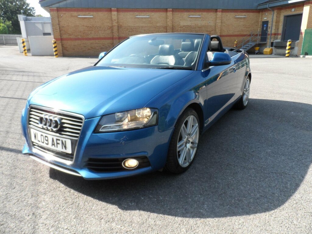 Audi A3 Cabriolet 2.0 Tdi S Line Euro 4 Blue #4