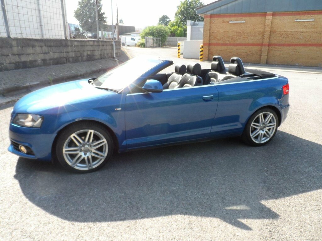 Audi A3 Cabriolet S Line White #7