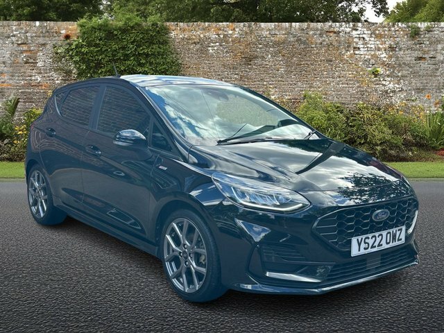 Ford Fiesta Ecoboost Mhev St-line Hatchback Black