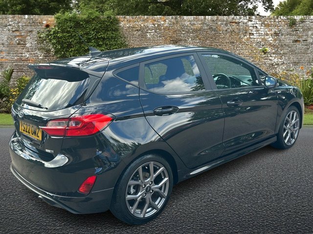 Ford Fiesta Ecoboost Mhev St-line Hatchback YS22OWZ Black #3