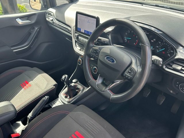 Ford Fiesta Ecoboost Mhev St-line Hatchback YS22OWZ Black #2