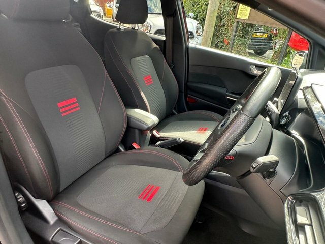 Ford Fiesta Ecoboost Mhev St-line Hatchback YS22OWZ Black #4
