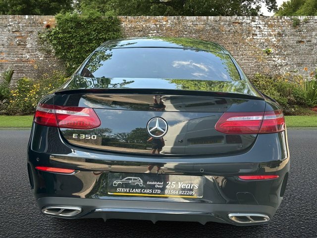 Mercedes-Benz E Class 2.0 E350 Amg Line Coupe G-tronic Euro Black #4