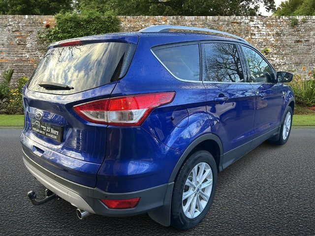 Ford Kuga Tdci Titanium Suv BU65GWG Blue #2