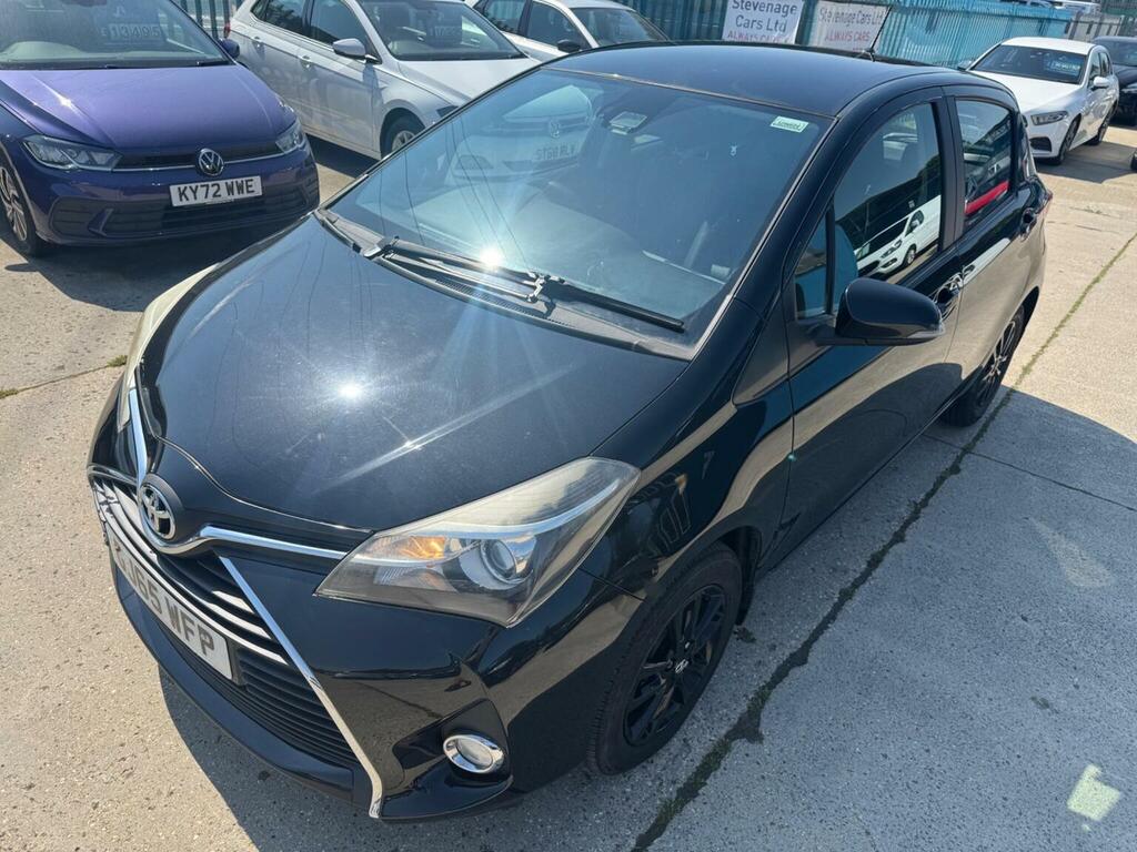 Toyota Yaris Hatchback 1.33 Dual Vvt-i Icon Euro 6 201565 GJ65WFP Black #4