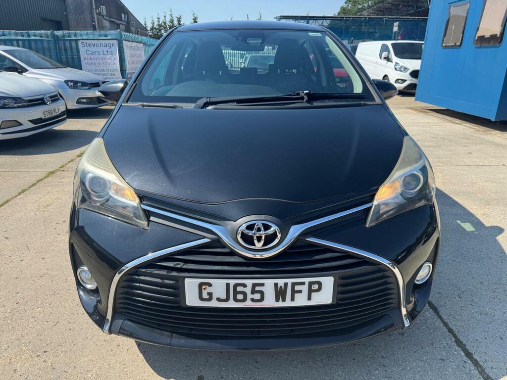 Toyota Yaris Hatchback 1.33 Dual Vvt-i Icon Euro 6 201565 GJ65WFP Black #3