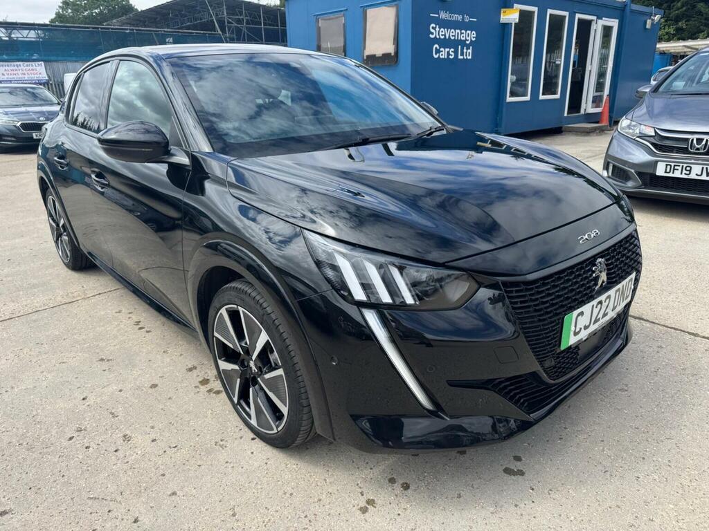 Peugeot e-208 Hatchback 50Kwh Gt 7Kw Charger 202222 Black #4