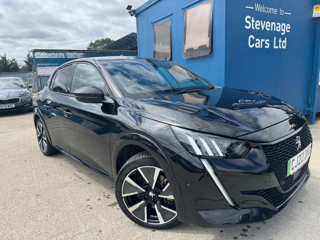 Peugeot e-208 Hatchback 50Kwh Gt 7Kw Charger 202222 Black