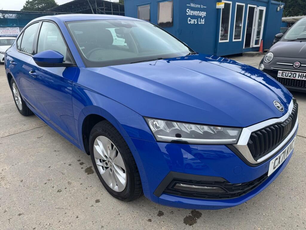 Skoda Octavia Hatchback 1.0 Tsi Se Technology Euro 6 Ss CX71KVC Blue #4