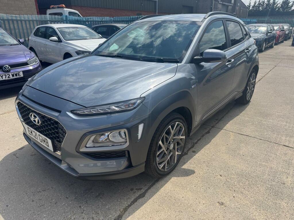 Hyundai Kona Suv 1.6 H-gdi Premium Dct Euro 6 Ss 20212 EK21GHB Silver #6