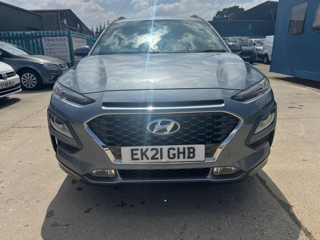 Hyundai Kona Suv 1.6 H-gdi Premium Dct Euro 6 Ss 20212 EK21GHB Silver #4