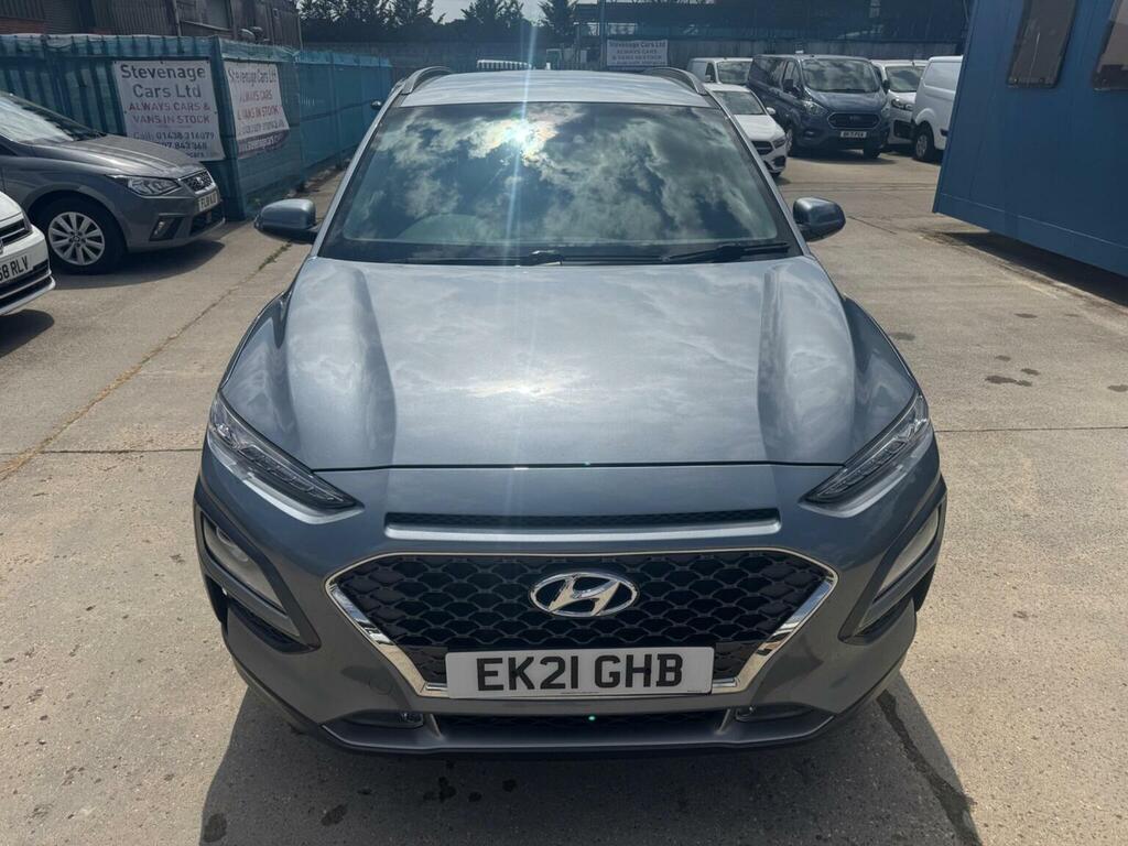 Hyundai Kona Suv 1.6 H-gdi Premium Dct Euro 6 Ss 20212 EK21GHB Silver #5