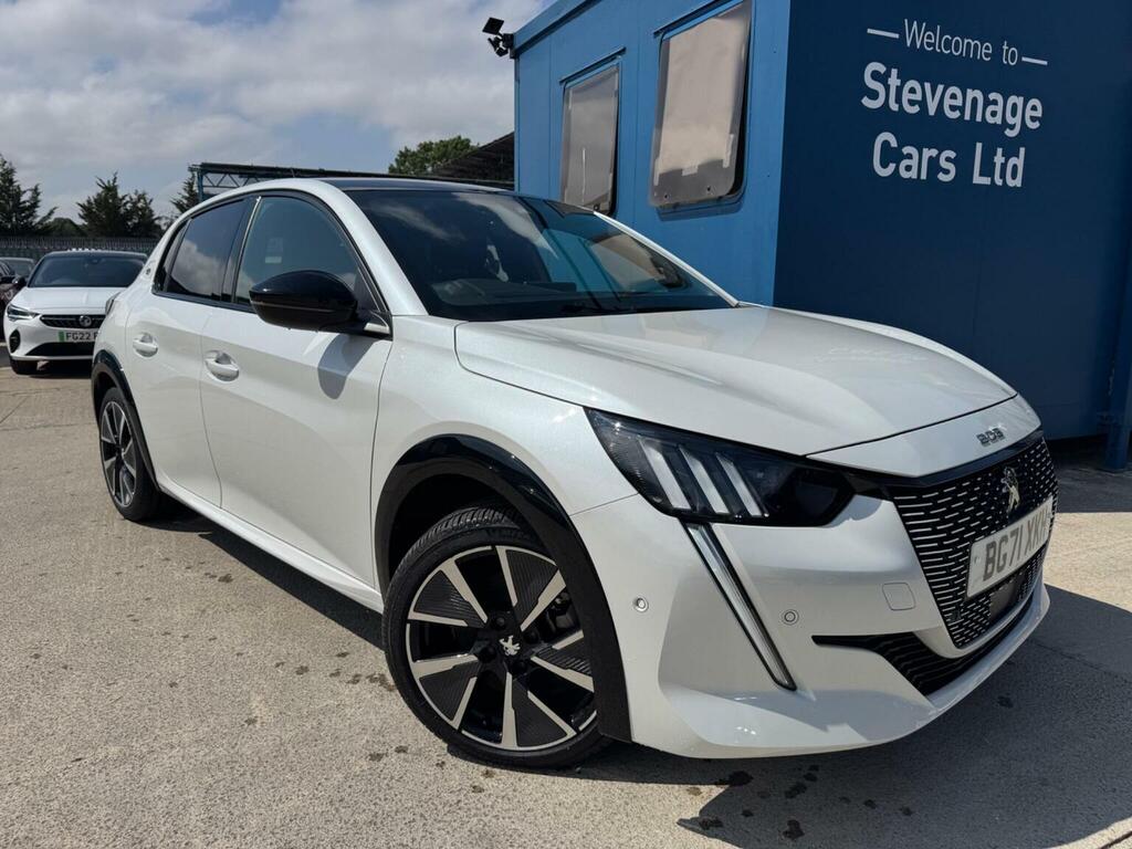 Peugeot e-208 Hatchback 50Kwh Gt 202171 White