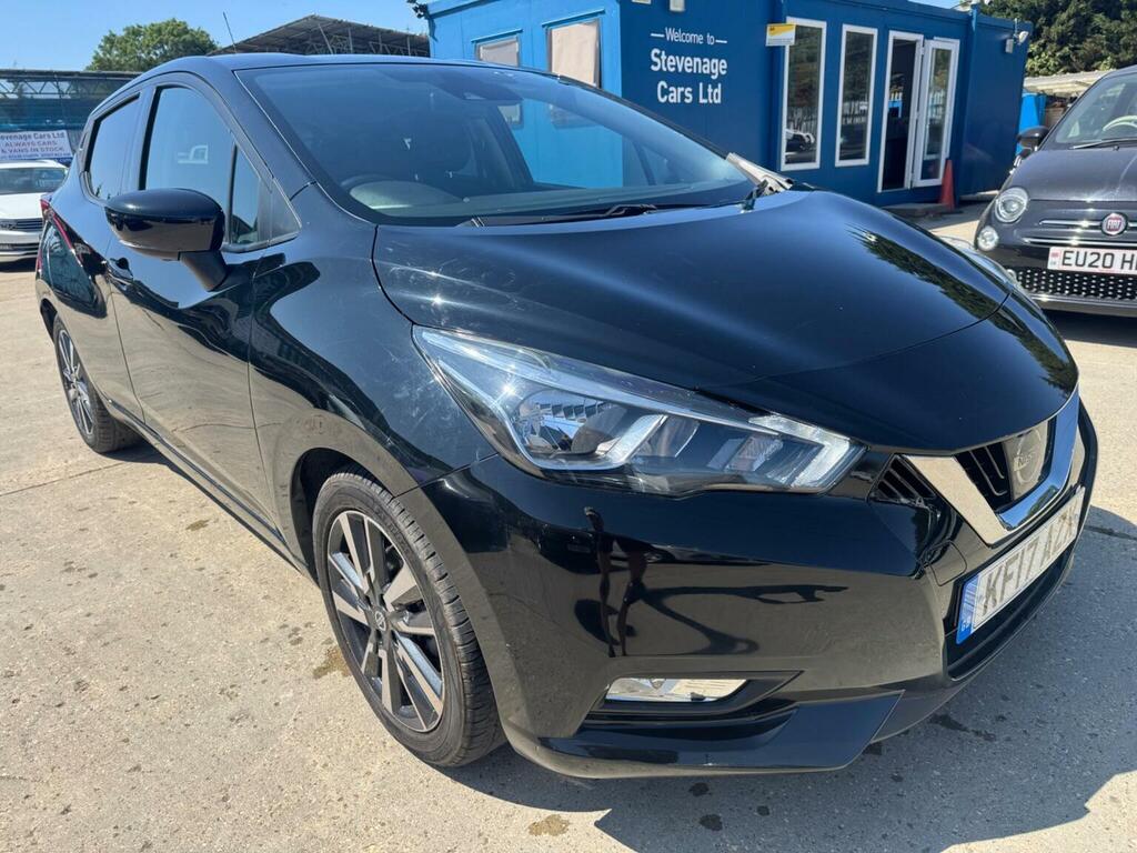 Nissan Micra Hatchback 0.9 Ig-t N-connecta Euro 6 Ss 20 KF17AZX Black #4