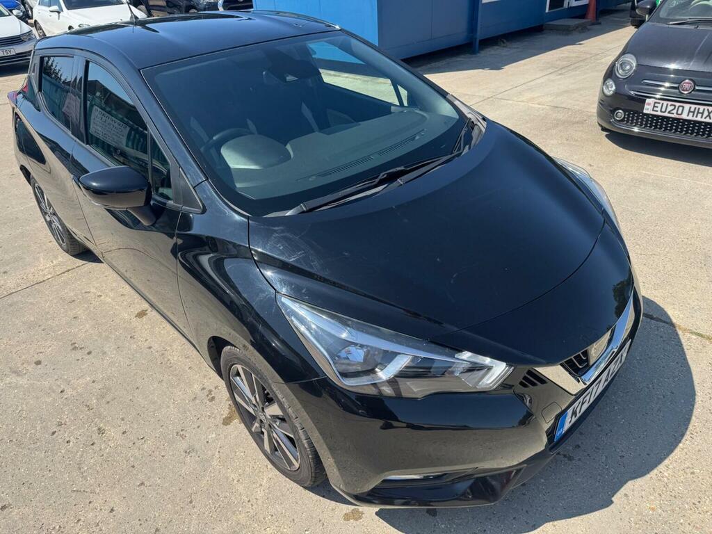 Nissan Micra Hatchback 0.9 Ig-t N-connecta Euro 6 Ss 20 KF17AZX Black #5