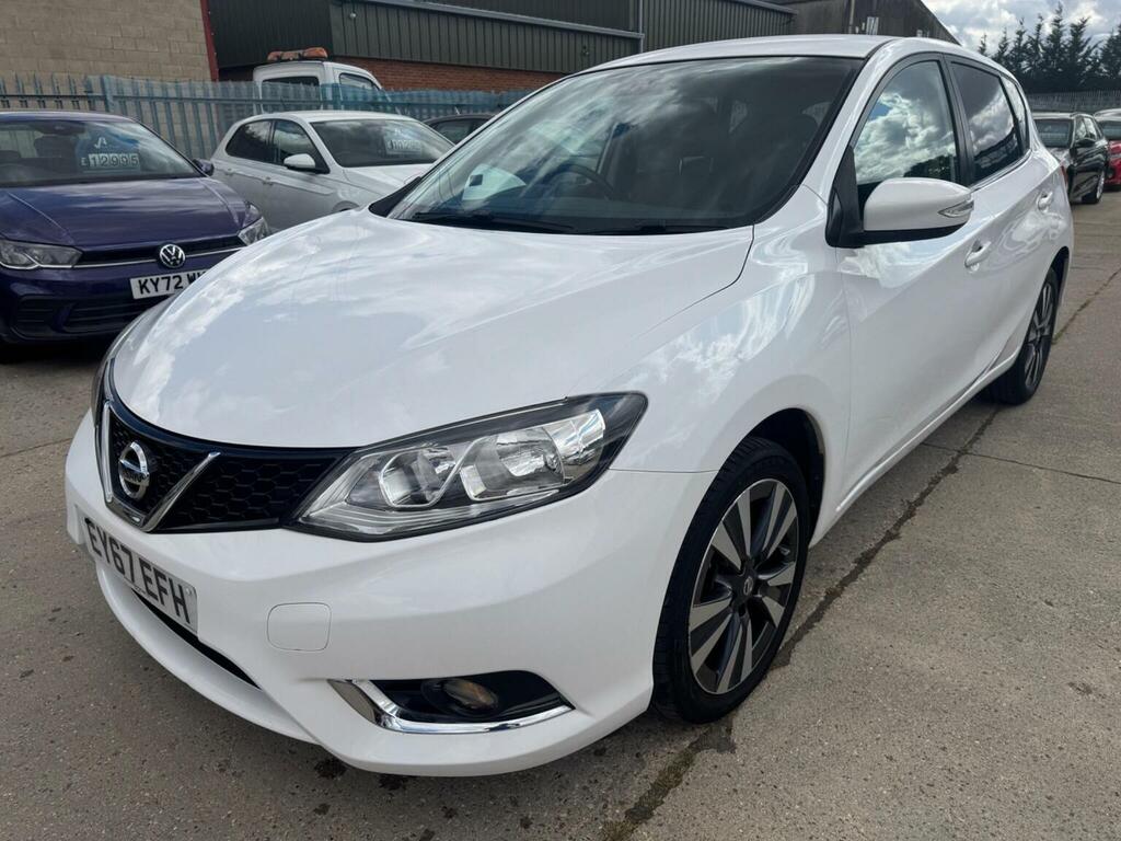 Nissan Pulsar 1.2 Dig-t N-connecta Euro 6 Ss White #6