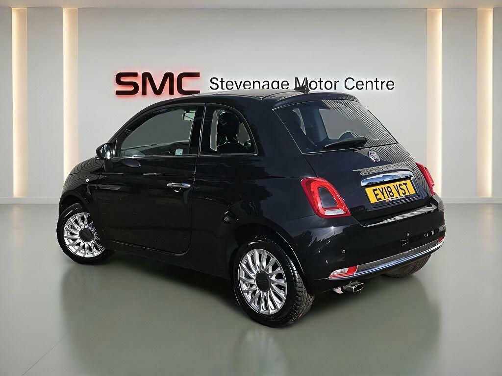 Fiat 500 1.2 Lounge Euro 6 Ss Black #6