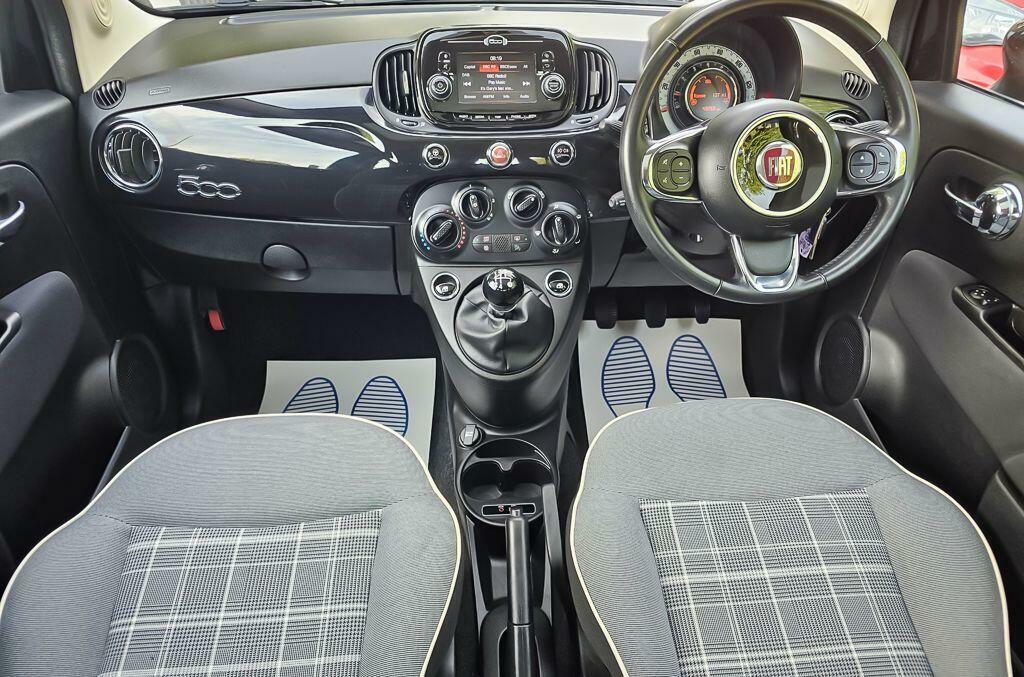Fiat 500 1.2 Lounge Euro 6 Ss Black #2