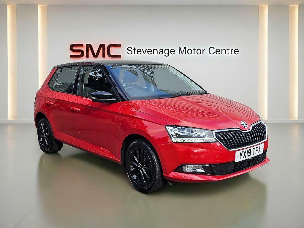 Skoda Fabia 1.0 Tsi Colour Edition Euro 6 Ss YX19TFA Red #6