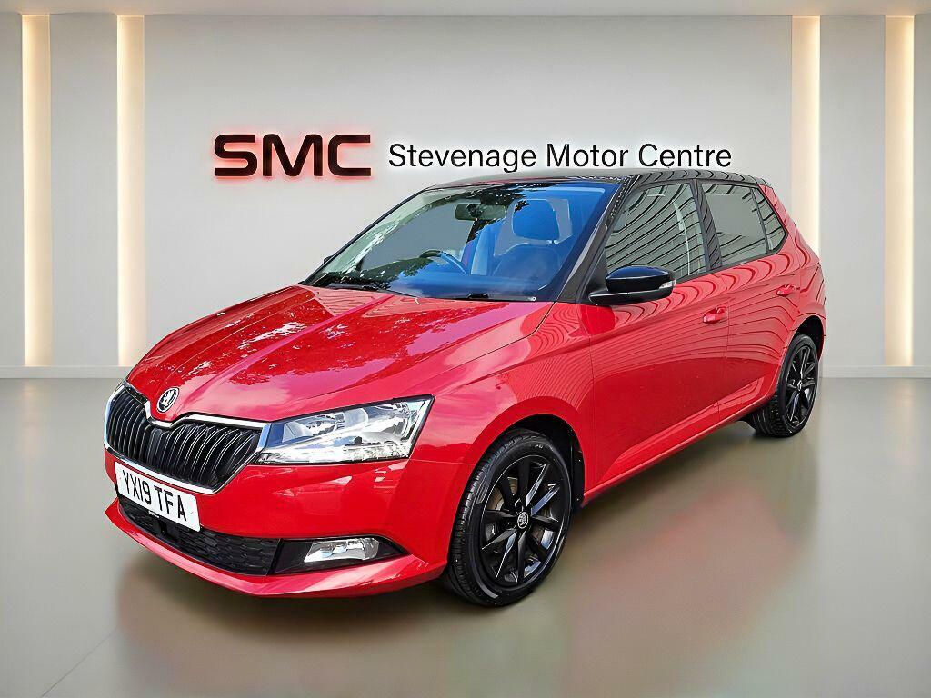 Skoda Fabia 1.0 Tsi Colour Edition Euro 6 Ss YX19TFA Red #4