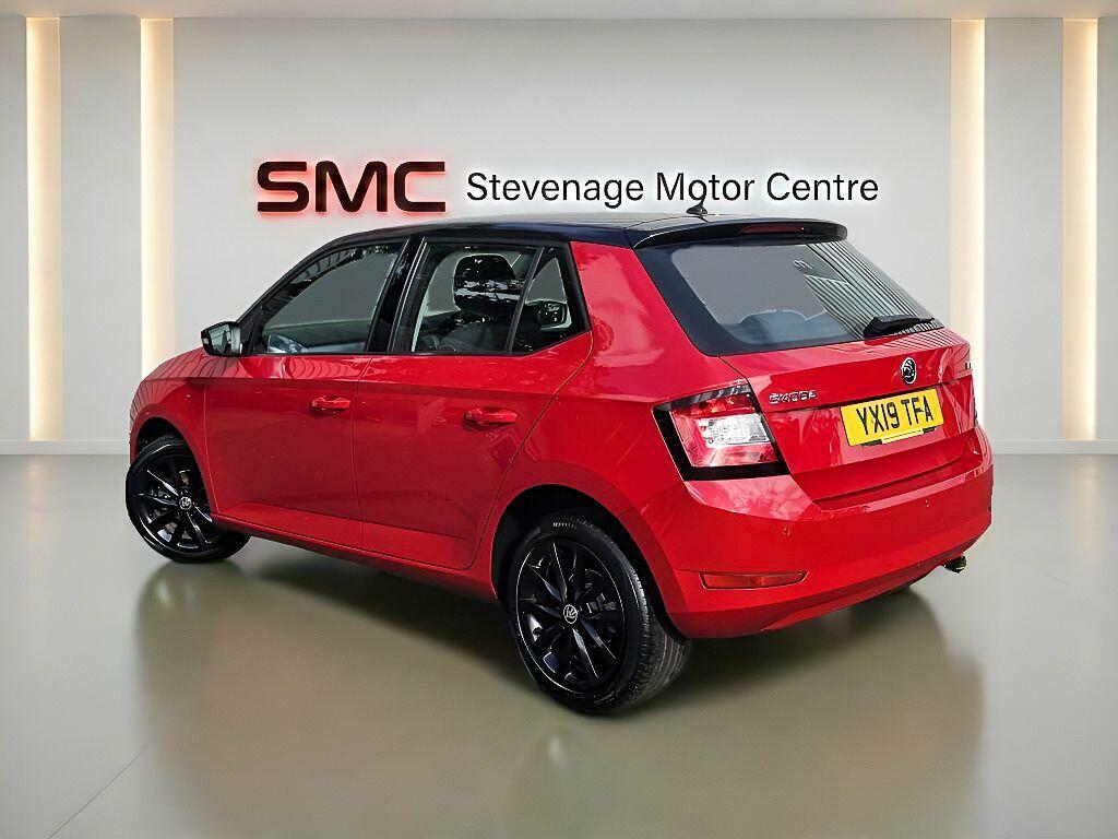 Skoda Fabia 1.0 Tsi Colour Edition Euro 6 Ss YX19TFA Red #5