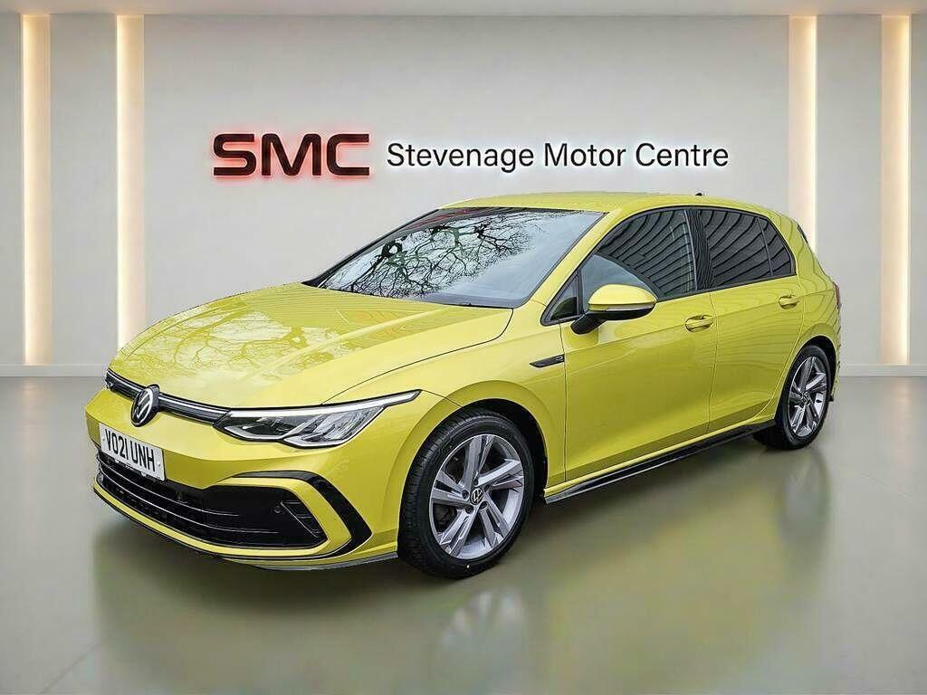 Volkswagen Golf 1.5 Etsi Mhev R-line Dsg Euro 6 Ss VO21UNH Yellow #4