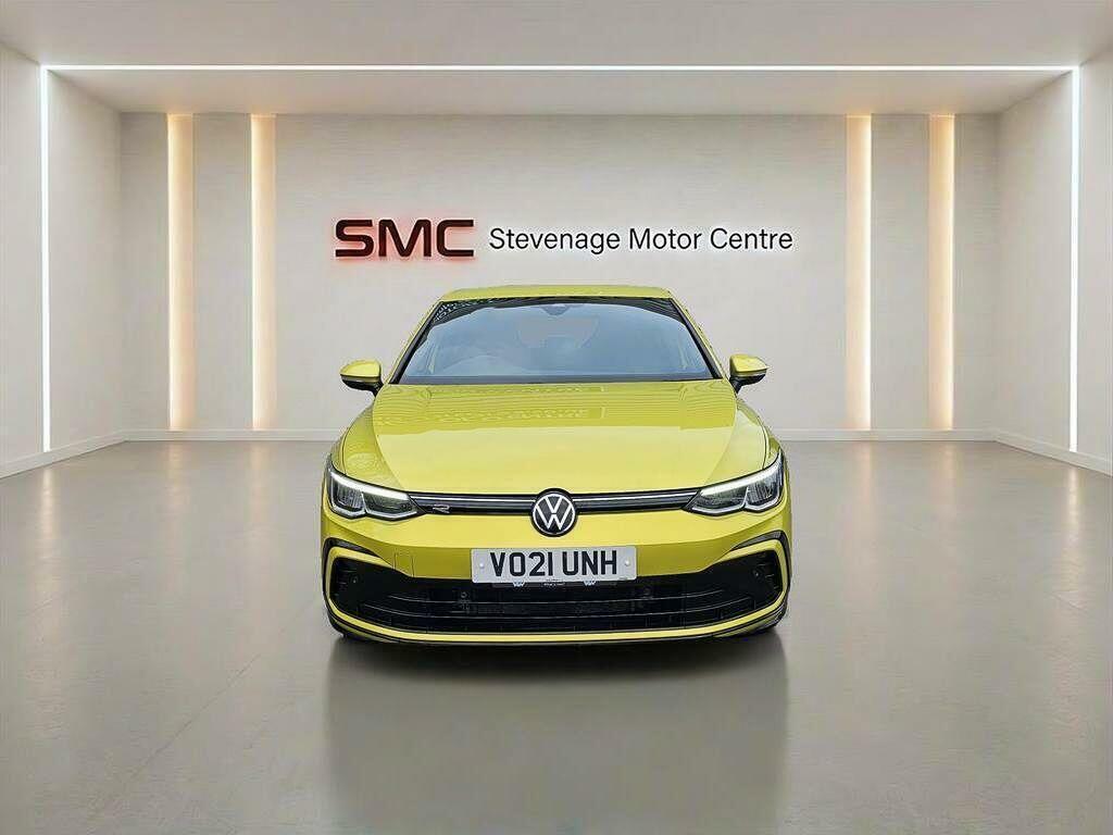 Volkswagen Golf 1.5 Etsi Mhev R-line Dsg Euro 6 Ss VO21UNH Yellow #3