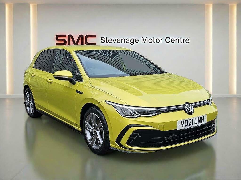 Volkswagen Golf 1.5 Etsi Mhev R-line Dsg Euro 6 Ss VO21UNH Yellow #6
