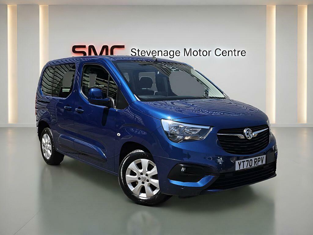 Vauxhall Combo Life 1.2 Turbo Energy Euro 6 Ss 7 Seat Blue