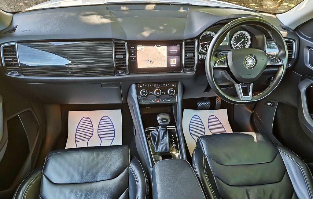 Skoda Kodiaq 1.4 Tsi Act Edition Dsg Euro 6 Ss 5 Seat CV67BCX White #2