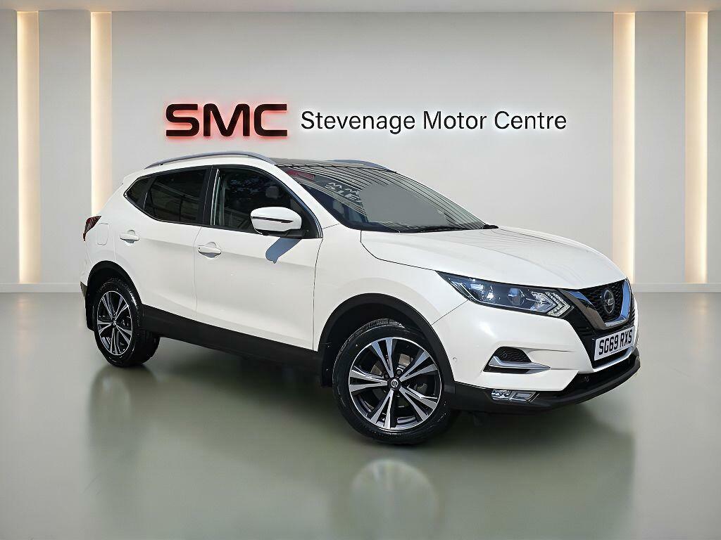 Nissan Qashqai 1.3 Dig-t N-connecta Euro 6 Ss White