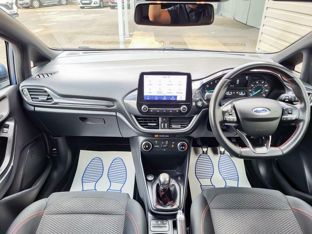 Ford Fiesta 1.0T Ecoboost Mhev St-line Edition Euro 6 Ss KR21VSE Blue #2