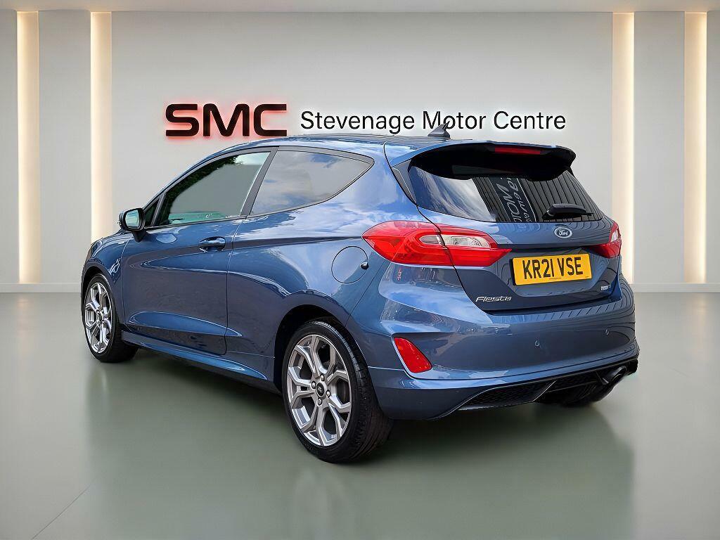 Ford Fiesta 1.0T Ecoboost Mhev St-line Edition Euro 6 Ss KR21VSE Blue #5