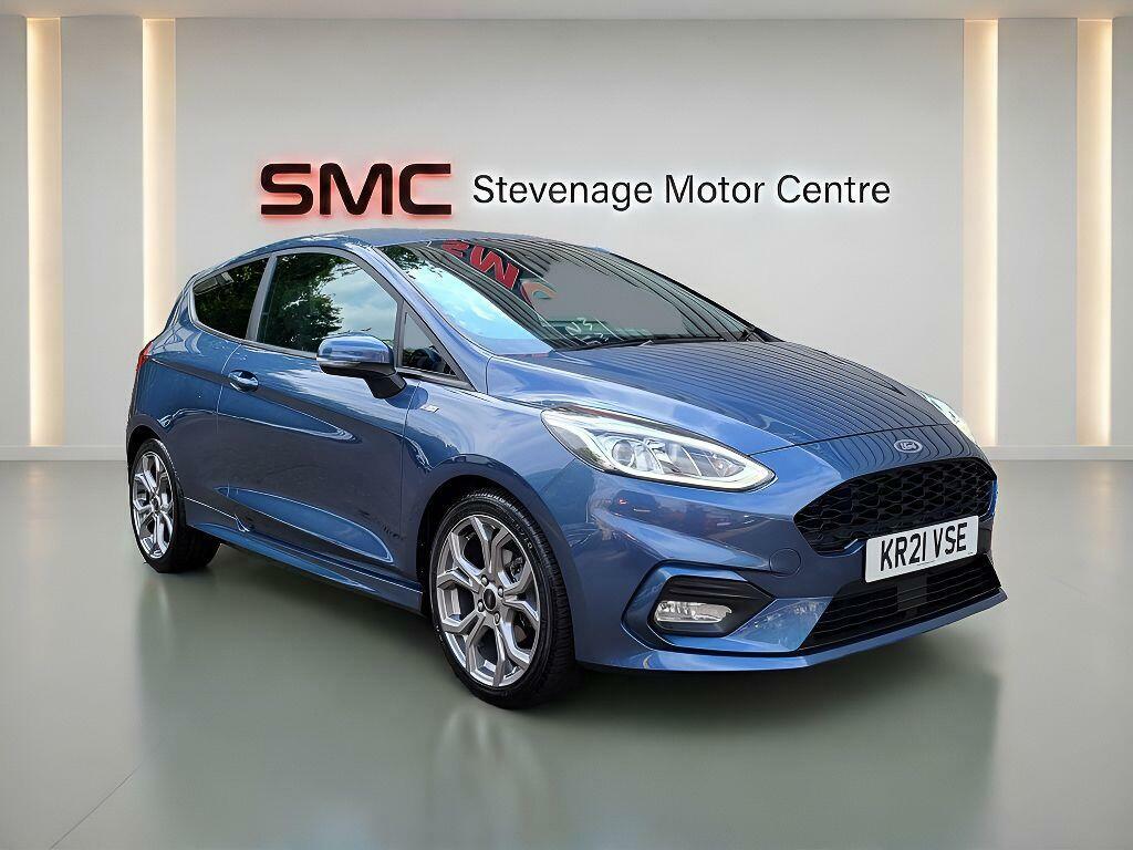 Ford Fiesta 1.0T Ecoboost Mhev St-line Edition Euro 6 Ss KR21VSE Blue #6