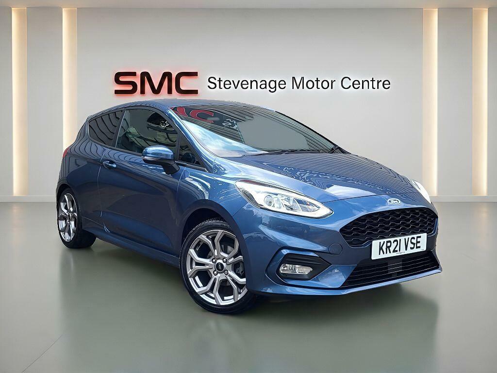 Ford Fiesta 1.0T Ecoboost Mhev St-line Edition Euro 6 Ss Blue