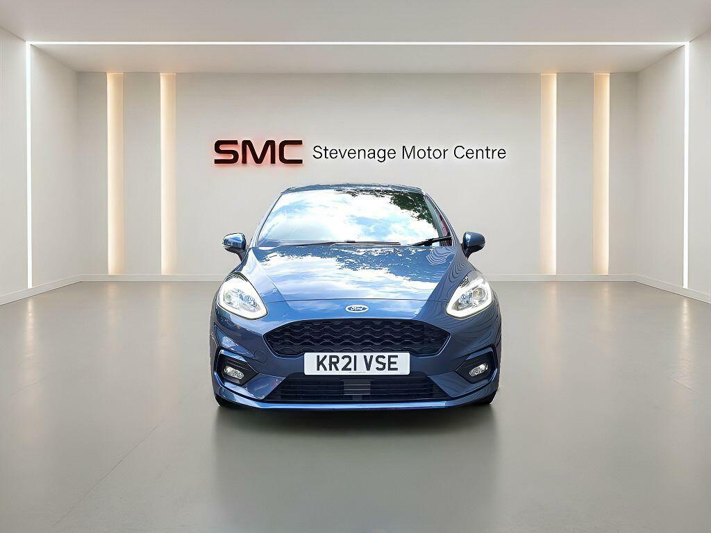 Ford Fiesta 1.0T Ecoboost Mhev St-line Edition Euro 6 Ss KR21VSE Blue #3