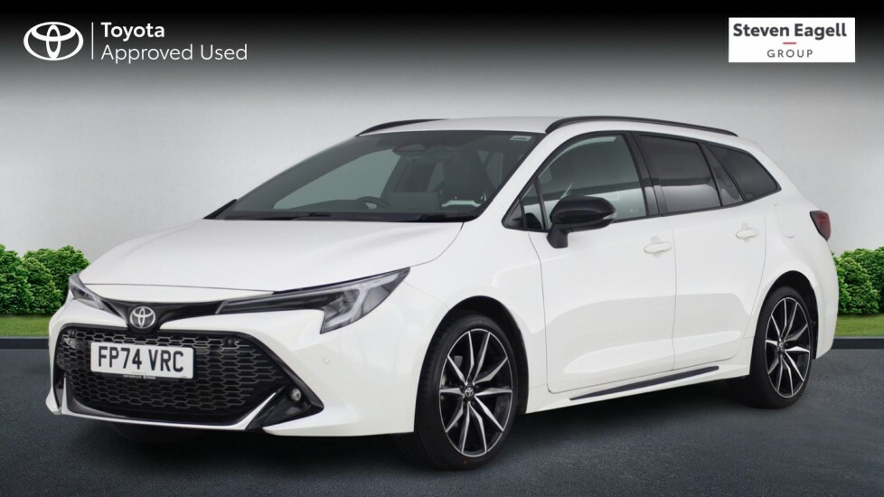Toyota Corolla 1.8 Vvt-h Gr Sport Touring Sports Cvt Euro 6 Ss FP74VRC White #3