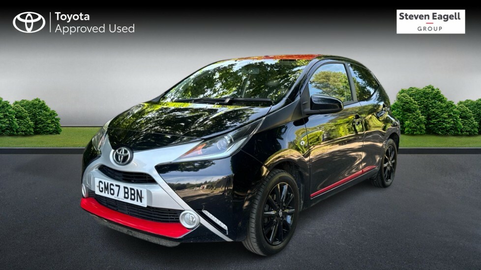 Toyota Aygo 1.0 Vvt-i X-press Euro 6 GM67BBN Black #3