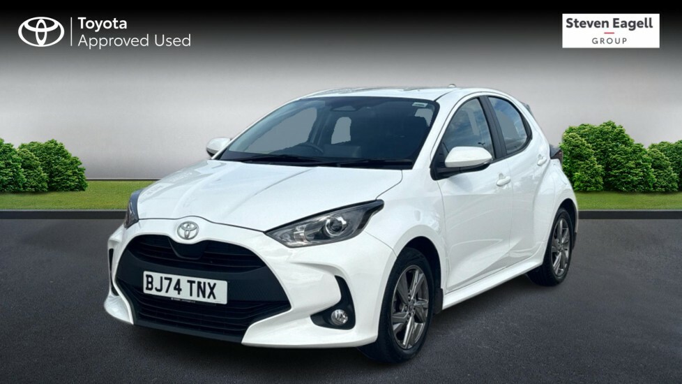 Toyota Yaris 1.5 Vvt-h Icon E-cvt Euro 6 Ss BJ74TNX White #3
